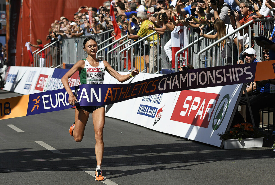 Hviterussisk maratonseier i EM maraton-kvinner-maalgang-vinner_50D7826.jpg