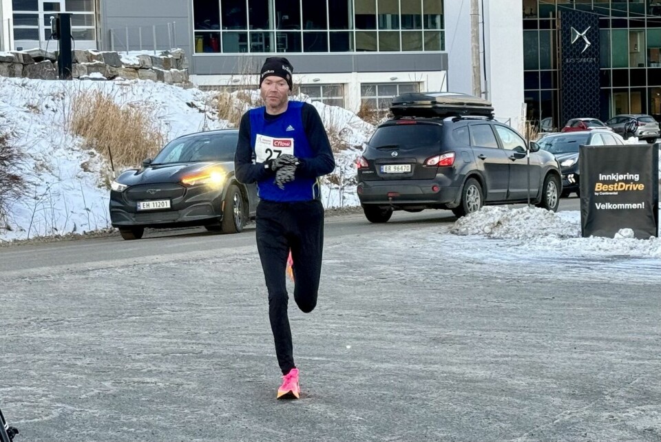 45 deltakere fullførte det andre løpet i Ålesund Vinterkarusell 5km_Kristian_Nedregaard