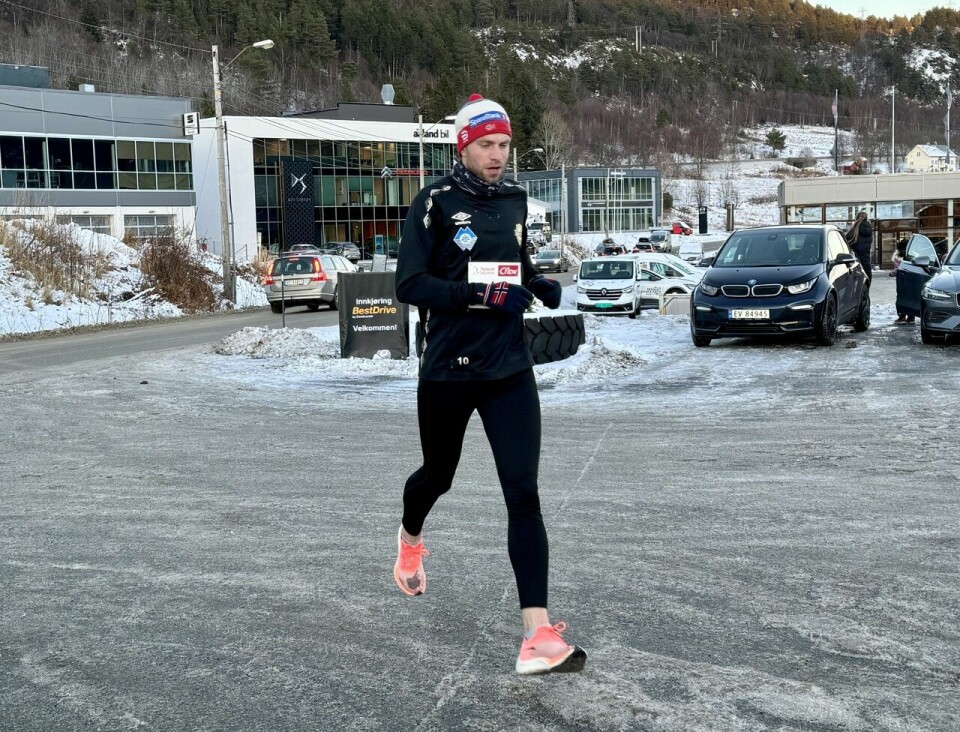 45 deltakere fullførte det andre løpet i Ålesund Vinterkarusell 5km_Are_Bjoergum