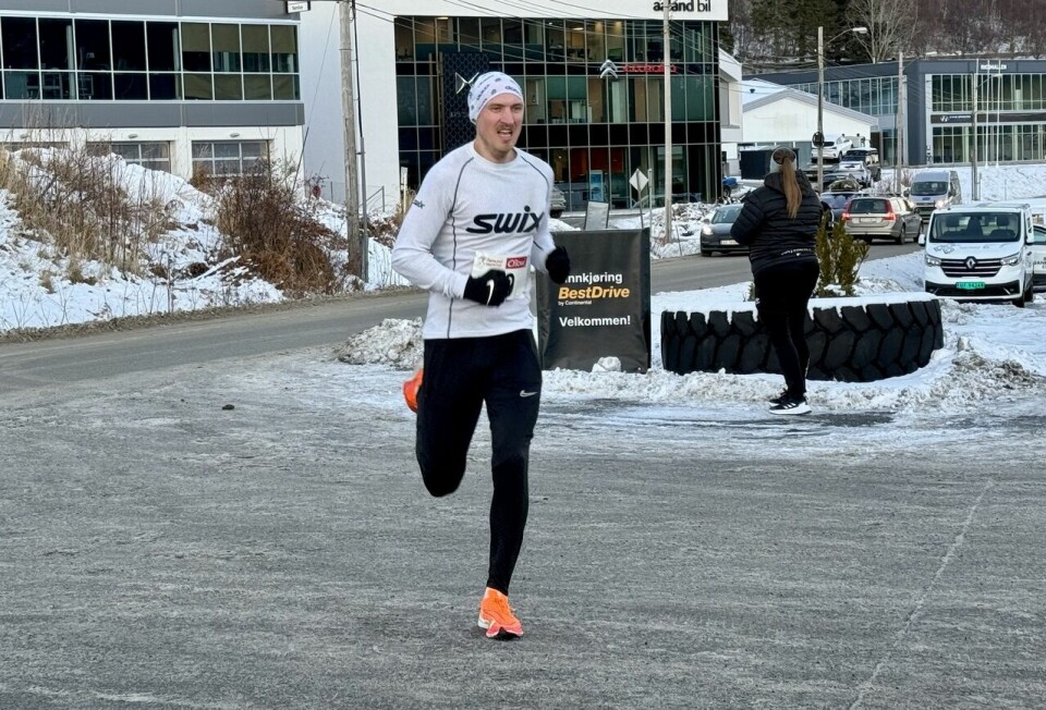 45 deltakere fullførte det andre løpet i Ålesund Vinterkarusell 5km_Ola_Valaas_Skare