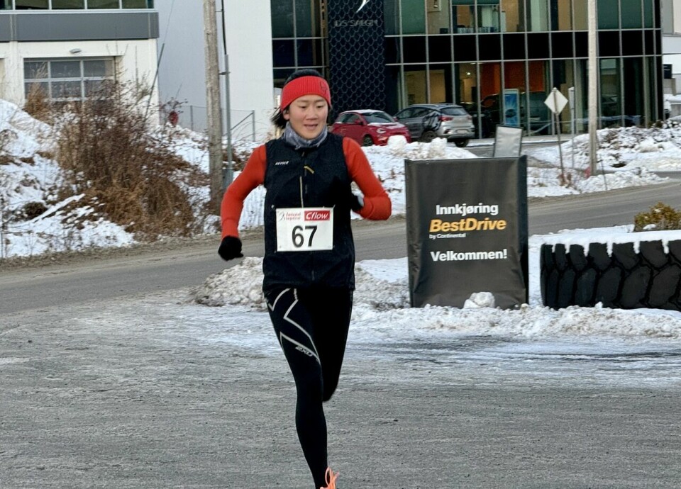 45 deltakere fullførte det andre løpet i Ålesund Vinterkarusell 10km_Silje_Kulen