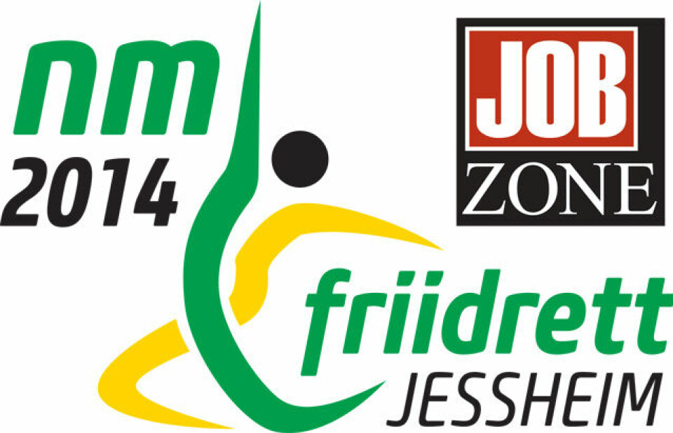Samleside for NM i friidrett på Jessheim 2014 NM-Friidrett-2014-logo