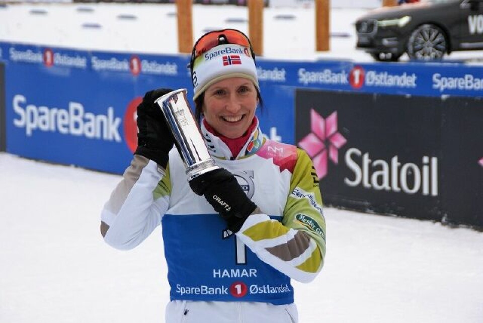 Marit Bjørgen og alle de andre påmeldte i Skarverennet må innse at det ikke blir noe renn i år. (Foto: Stein Arne Negård) Marit Bjørgen og alle de andre påmeldte i Skarverennet må innse at det ikke blir noe renn i år. (Foto: Stein Arne Negård)