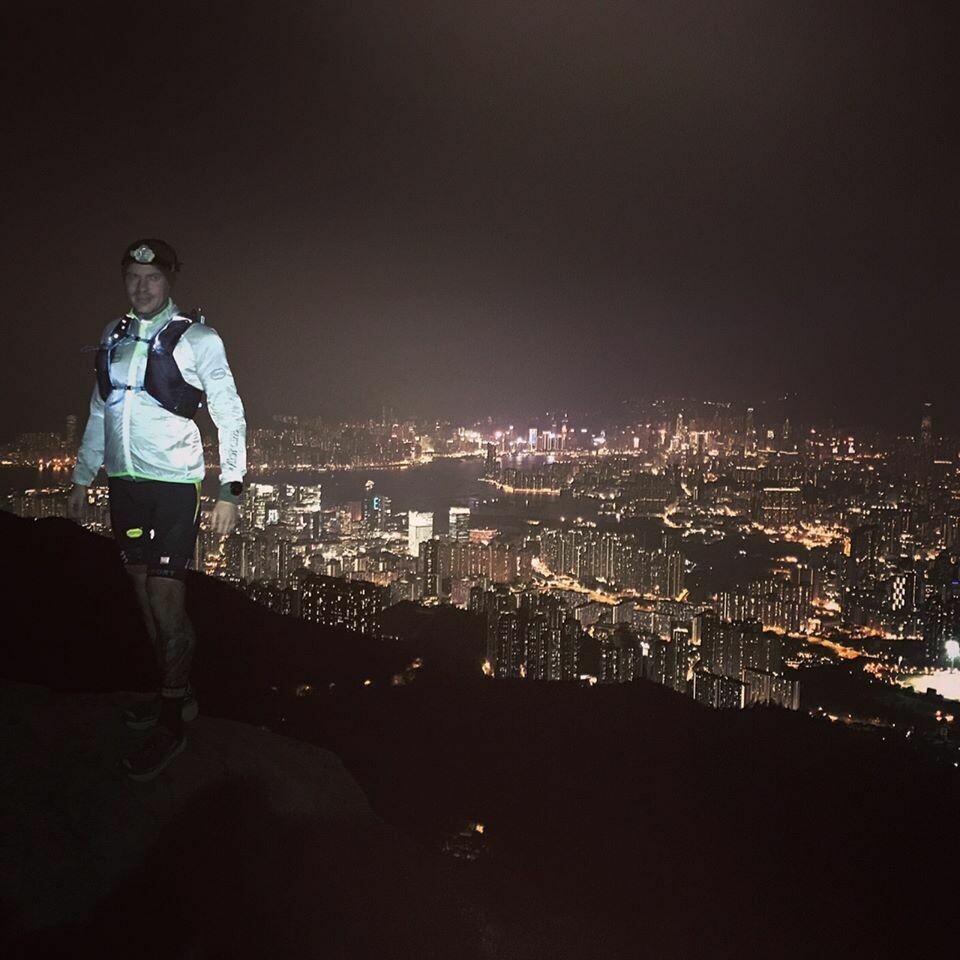Sondre Amdahl vant 115 km i TTF, Ultra-Trail® Tai Mo Shan Gediminas_Grinius_dagen_før_UTTMS.jpg