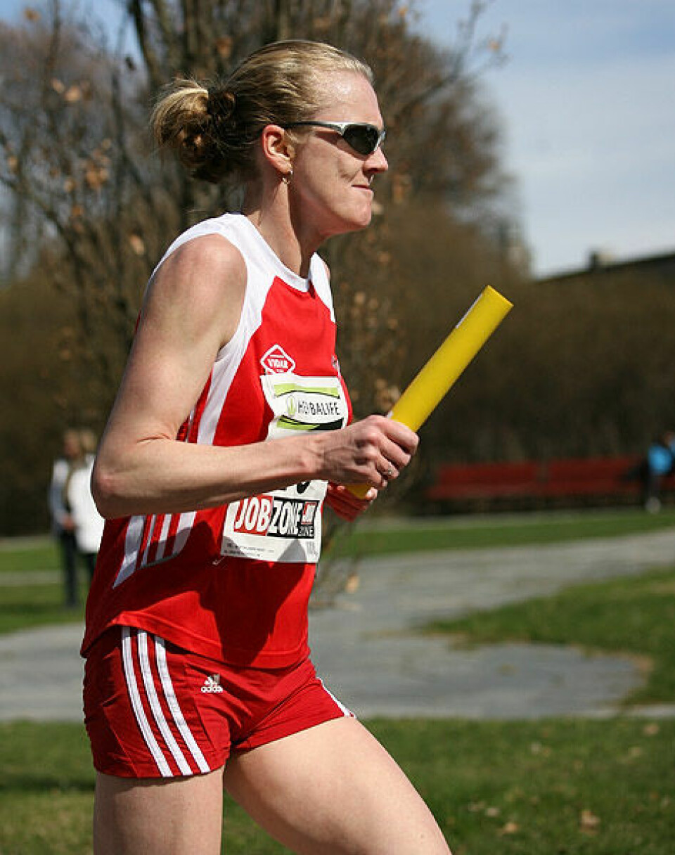 Holmenkollstafetten: Tjalve og Vidar Damer_elite_10-etappe_Vidar_IMG_9680