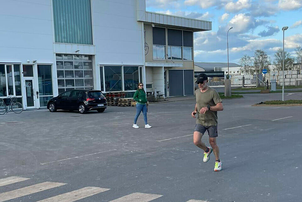 Ulf R. Olsen vant Titanløpet på 41:25. (Foto: arrangøren) Ulf R. Olsen vant Titanløpet på 41:25. (Foto: arrangøren)