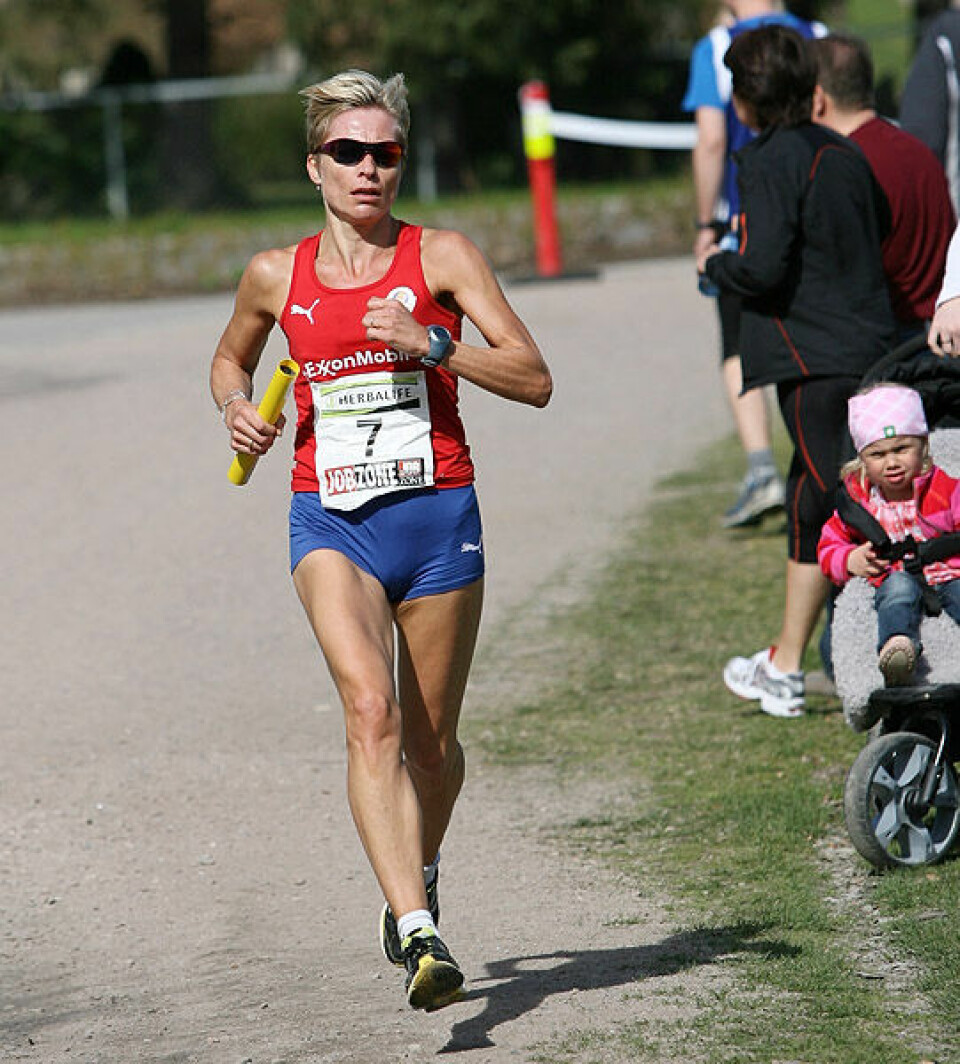 Holmenkollstafetten: Tjalve og Vidar Damer_elite_10-et_Skjalg_IMG_9729
