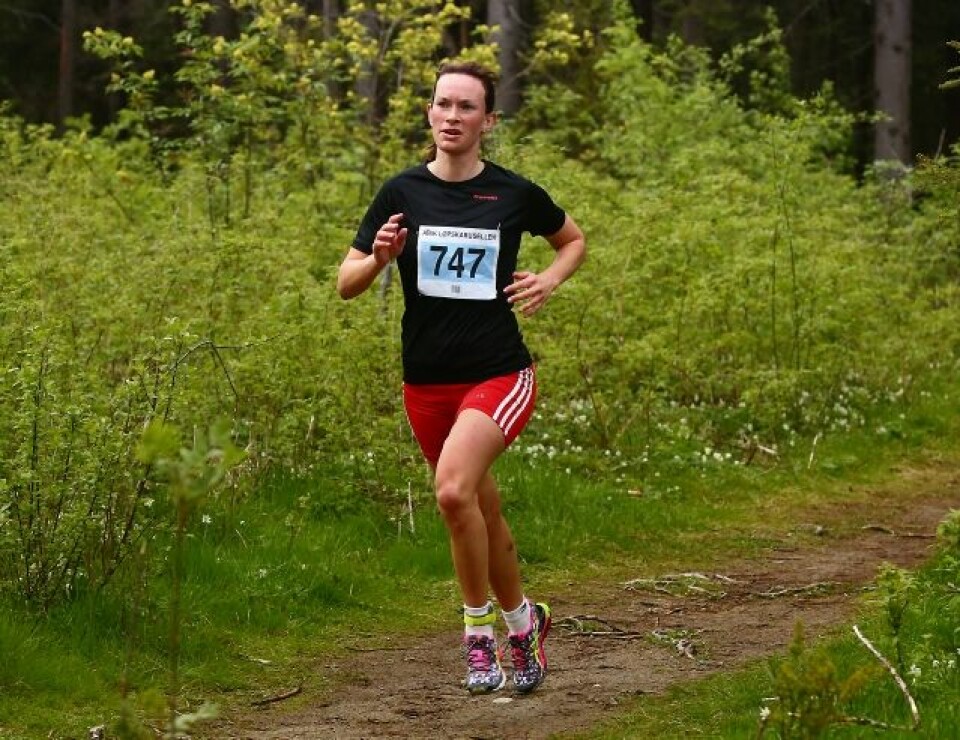 Solfrid Braathen i ABIK-karusellens 3. løp i fjor (foto: Bjørn Hytjanstorp) Solfrid Braathen i ABIK-karusellens 3. løp i fjor (foto: Bjørn Hytjanstorp)