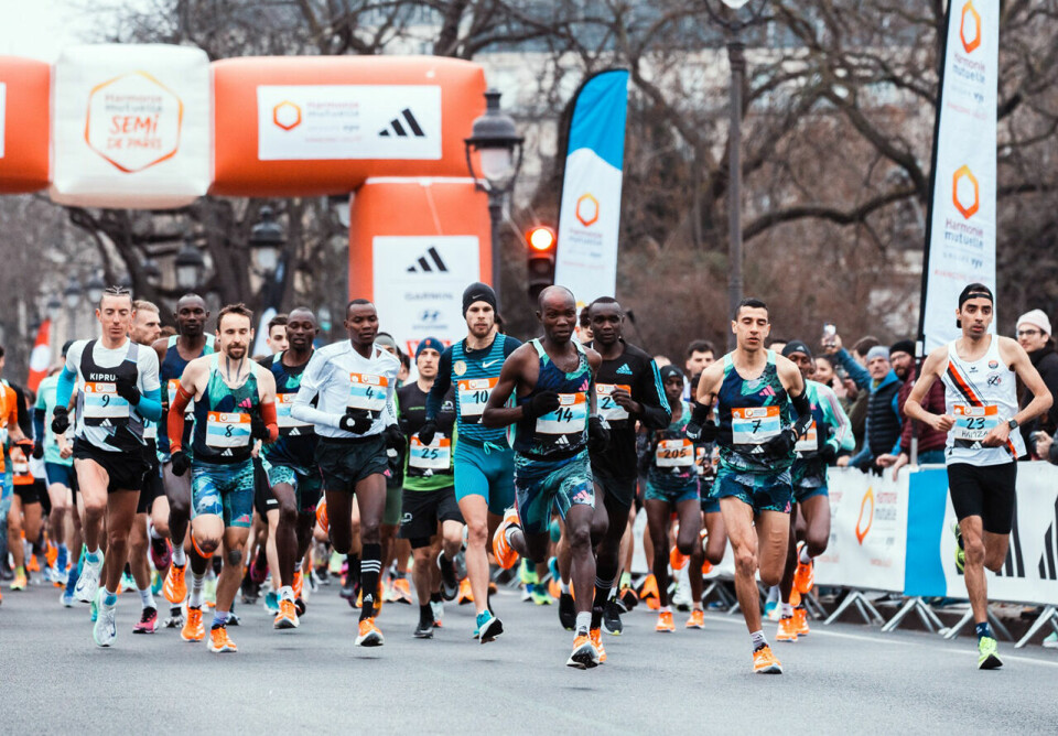 Knut Borkholm tok en klasseseier i Paris Halvmaraton i 20-årsklassen Beste menn.jpg