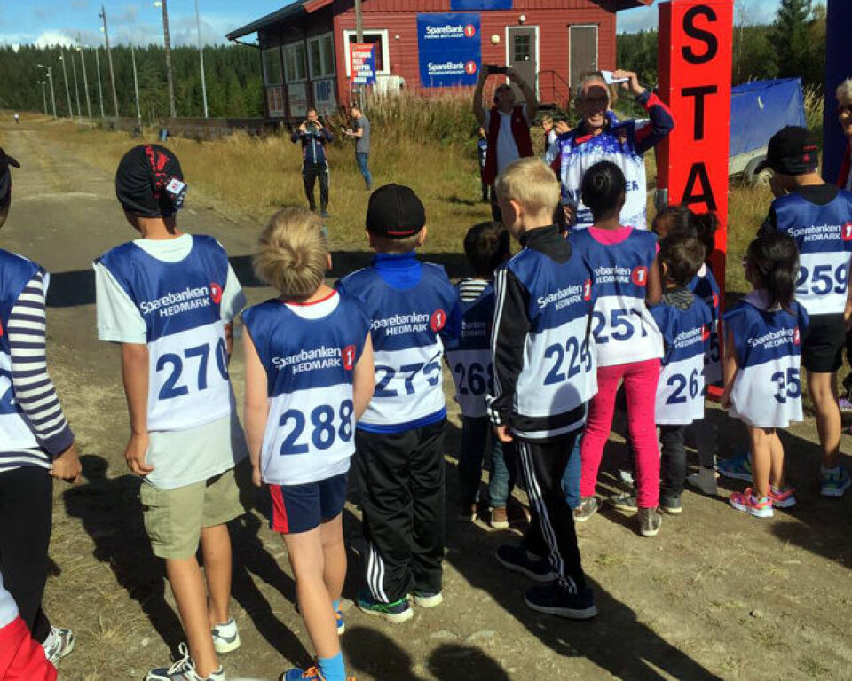 110 løp i intergreringens navn i Gåsbu International Start_500m.jpg