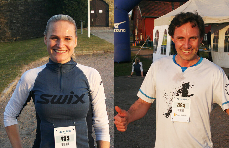 Monica Thortveit og Jørgen Strøm Olsen kunne glede seg over å toppe resultatlista i sesongåpningsløpet. (Foto: Sverre Larsen) Monica Thortveit og Jørgen Strøm Olsen kunne glede seg over å toppe resultatlista i sesongåpningsløpet. (Foto: Sverre Larsen)