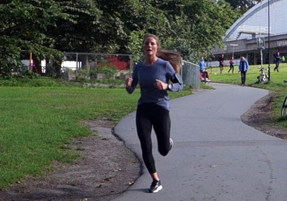 Tøyen Parkrun debuterte med kjempesuksess! Anna_Hjortaas_raskeste_kvinne.jpg