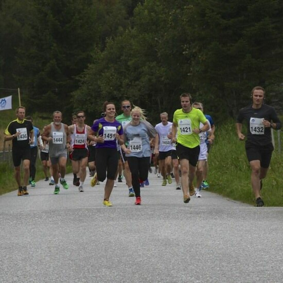 Varmeste Nordvest Maraton noensinne