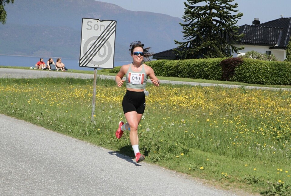 Vartdalstranda Halvmaraton på Sunnmøre gikk i dag for fjerde gang Halv_Judith_Eiksund_Saether