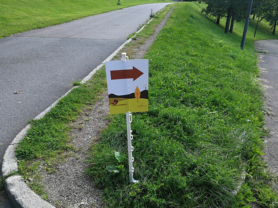 Tøyen Parkrun debuterte med kjempesuksess! Skiltet_IMG_20170826_103913.jpg