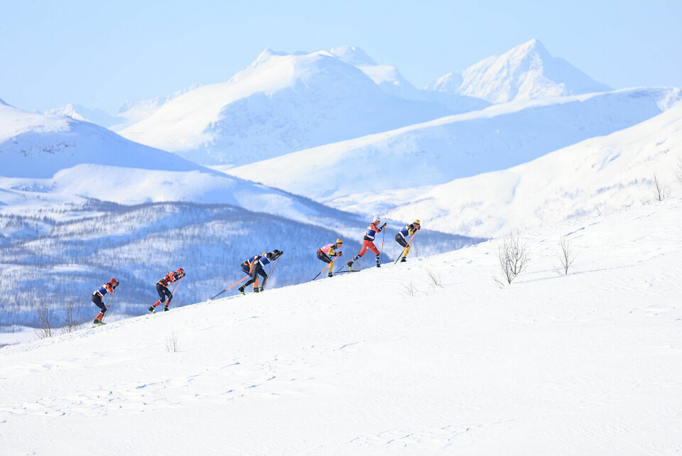 Det vil bli to renn i spektakulær arktisk natur som vil nå ut til alle som følger Ski Classics i helgen. Begge rennene kan du se på NRK. (Foto: Ski Classics) Det vil bli to renn i spektakulær arktisk natur som vil nå ut til alle som følger Ski Classics i helgen. Begge rennene kan du se på NRK. (Foto: Ski Classics)