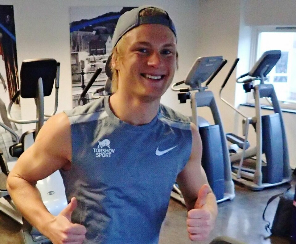 Målbevisst: Sondre Øvre Helland er en målbevisst mann som er opptatt av å gjøre alt riktig for å se hvor langt det kan bringe ham. Foto: Marianne Røhme Målbevisst: Sondre Øvre Helland er en målbevisst mann som er opptatt av å gjøre alt riktig for å se hvor langt det kan bringe ham. Foto: Marianne Røhme