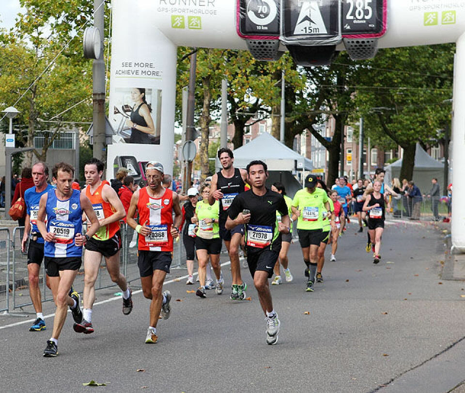Hat trick for Wilson Chebet i Amsterdam Halv_oeker_paa_1km_igjen_A20G6022.jpg