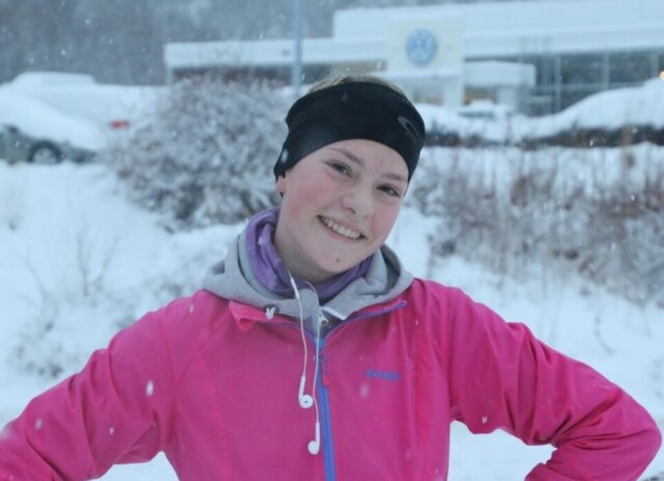 Selina Dybvik Kristoffersen fra Ålesund Friidrettsklubb vant 5 km kvinner på det 3. løpet i Ålesund vinterkarusell Selina Dybvik Kristoffersen fra Ålesund Friidrettsklubb vant 5 km kvinner på det 3. løpet i Ålesund vinterkarusell