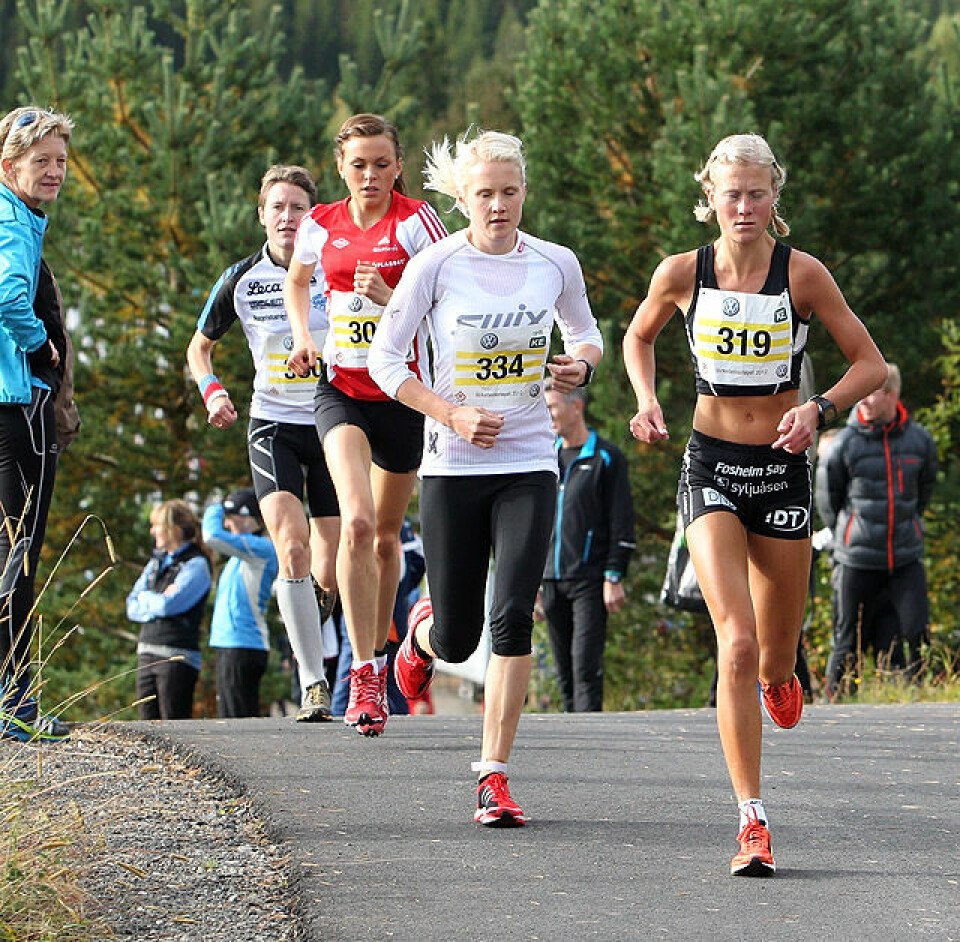 Veronika Blom vant i debuten