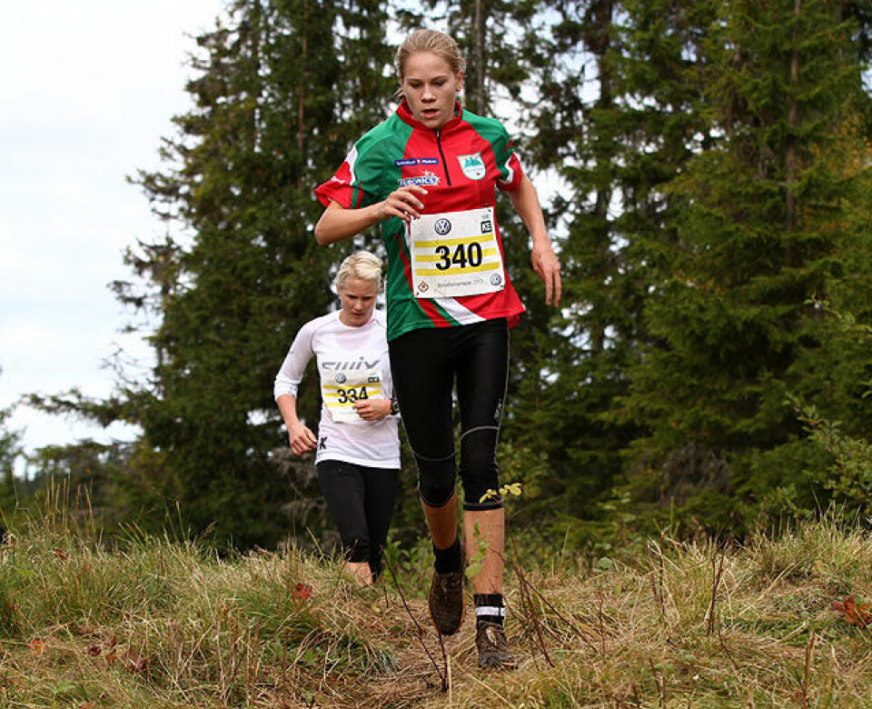 Veronika Blom vant i debuten
