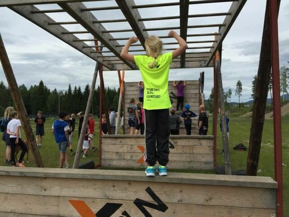 X-Run i strålende sol på Eidsvoll 2015.06.13_XRUN_Armgang_Barn_FOTO_Thomas Heimdal.jpg
