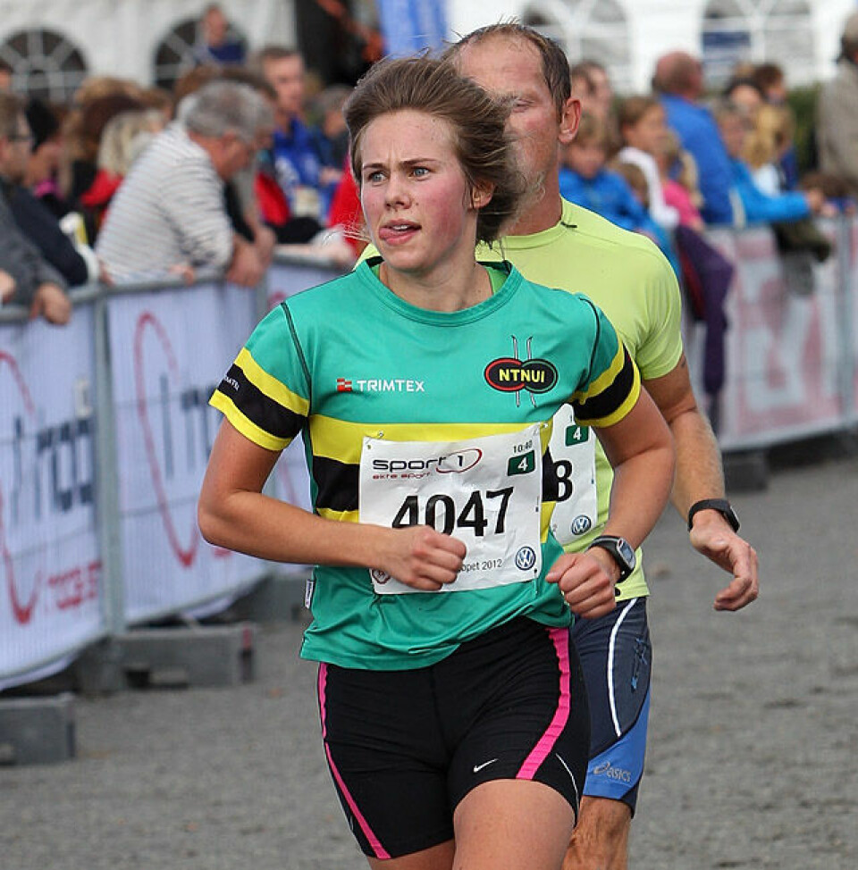 Veronika Blom vant i debuten