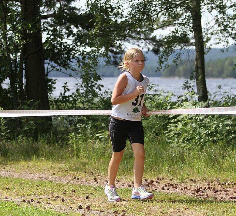 Unionsmaraton med hett jubileum på Kurøen (52 bilder) Barnelopet_med_utsikt_mot_Roemsjoen_IMG_6222.jpg
