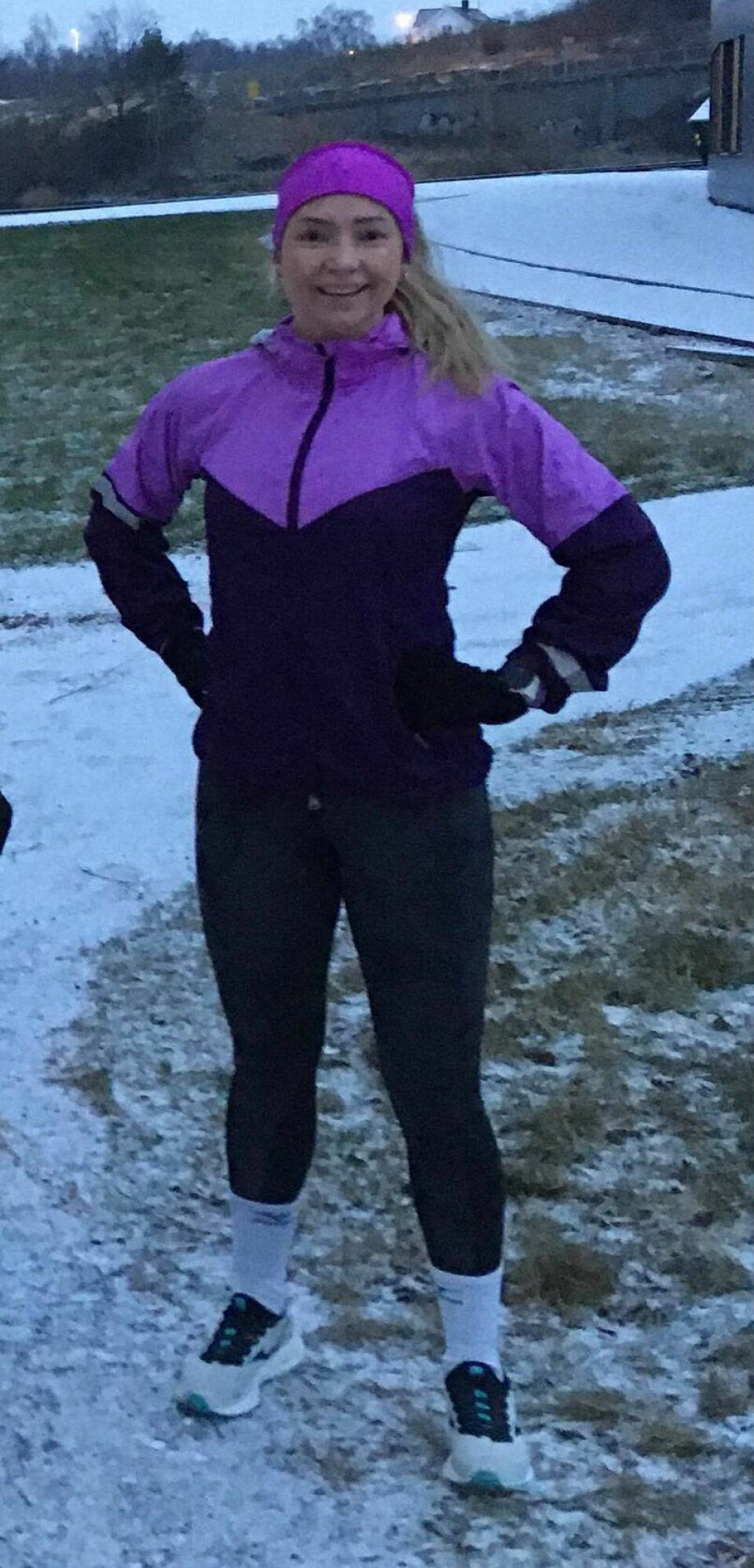 God deltakelse i den virtuelle Nyttårstrimmen i Skien Ida Zoi Salvesen