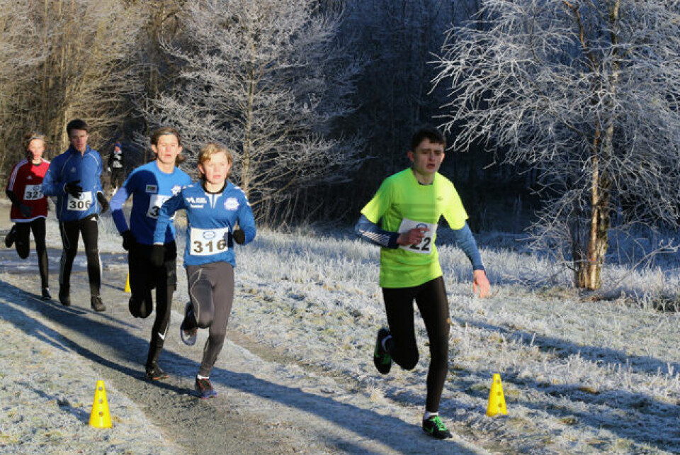 Rosendøl raskest i vakkert Wintercross i Fana 1P1A3635.jpg