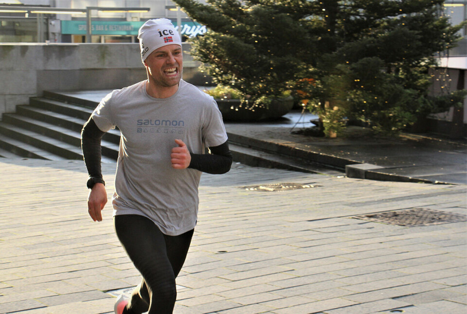 God deltakelse i den virtuelle Nyttårstrimmen i Skien Tobias Dahl Fenre