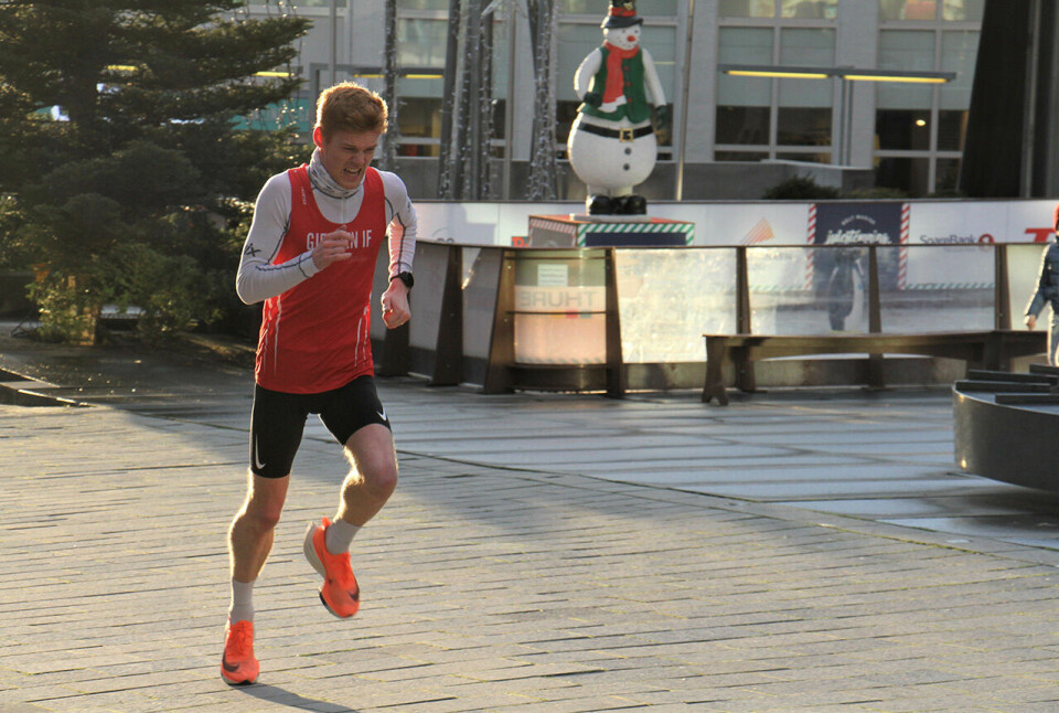 God deltakelse i den virtuelle Nyttårstrimmen i Skien Ole Heldal Larsen