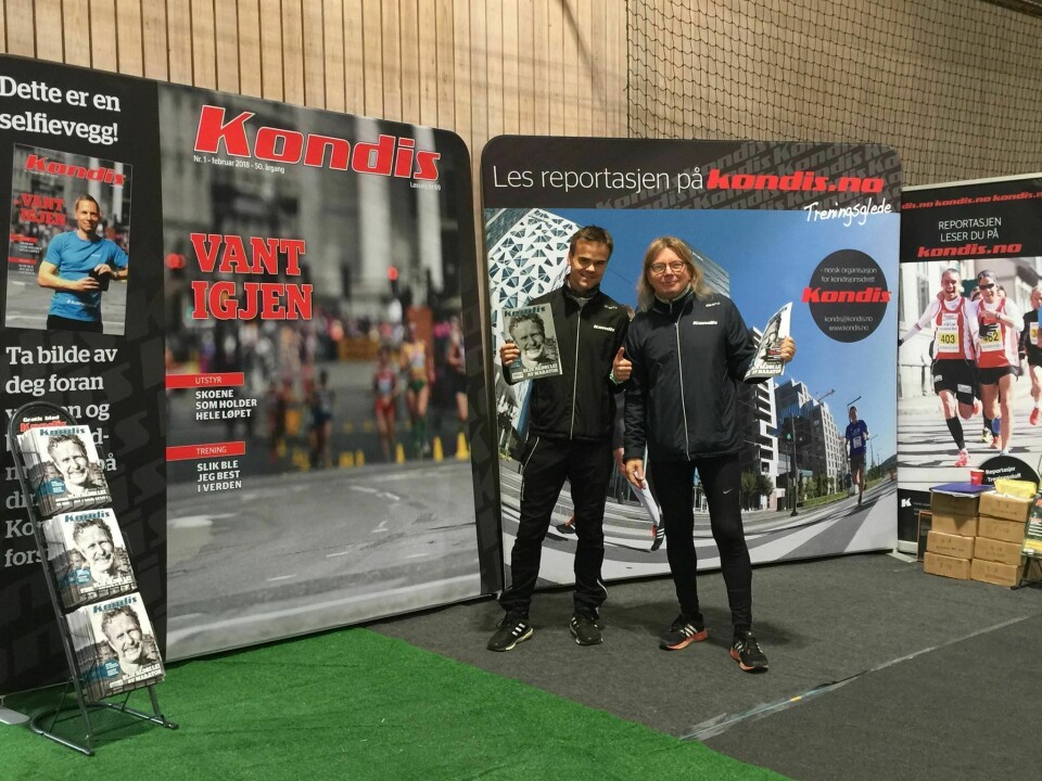 Henrik Ingebrigtsen og Meraf Bahta vant Hytteplanmila under ideelle forhold Hytteplanmila_stand.jpg