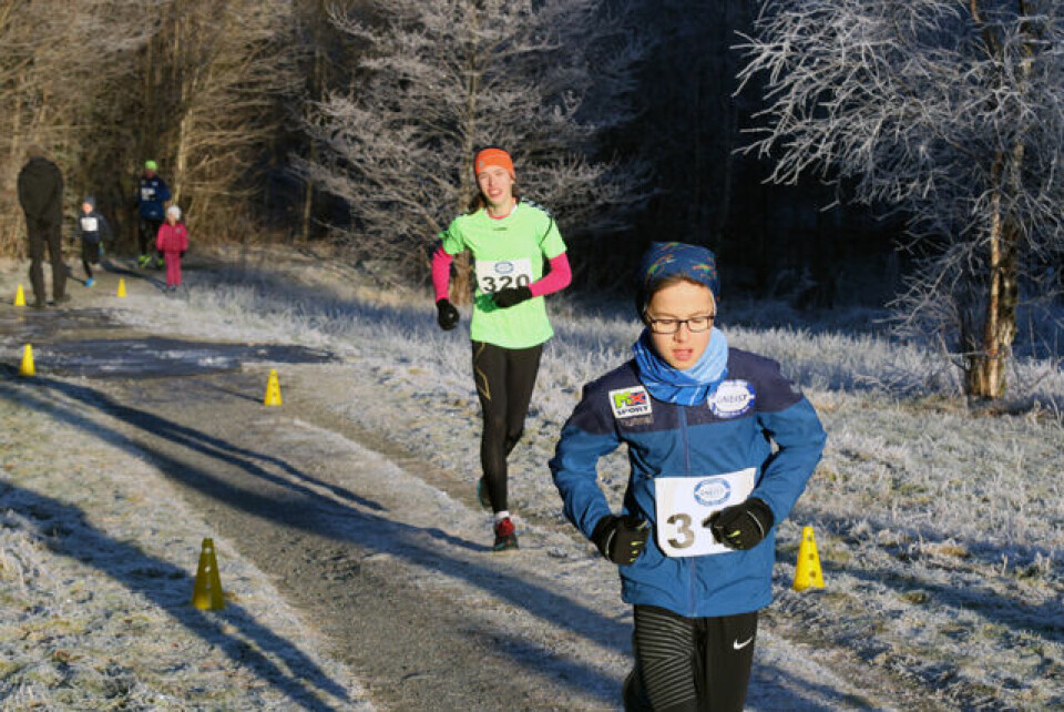 Rosendøl raskest i vakkert Wintercross i Fana 1P1A3660.jpg