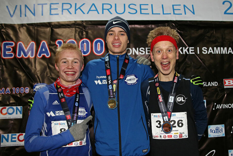 Gode løpstider i løype som gikk over tribunen i Vinterkarusellen 3J6A6026_960.jpg