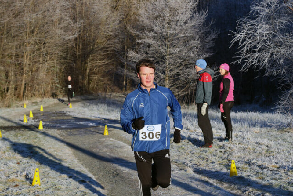 Rosendøl raskest i vakkert Wintercross i Fana 1P1A3701.jpg