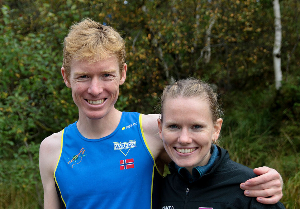 Samboerparet Halvdan-Emil Færø og Karoline Holsen Kyte tok hver sin seier i et terrengløp i Sverige sist helg. (Arkivfoto: Arne Dag Myking) Samboerparet Halvdan-Emil Færø og Karoline Holsen Kyte tok hver sin seier i et terrengløp i Sverige sist helg. (Arkivfoto: Arne Dag Myking)