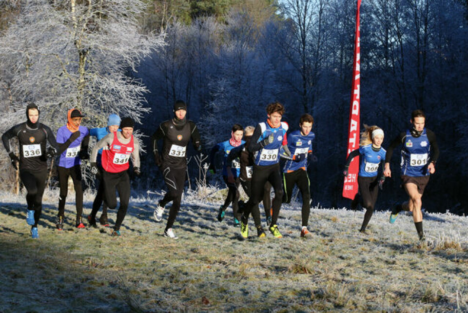 Rosendøl raskest i vakkert Wintercross i Fana 1P1A3733.jpg
