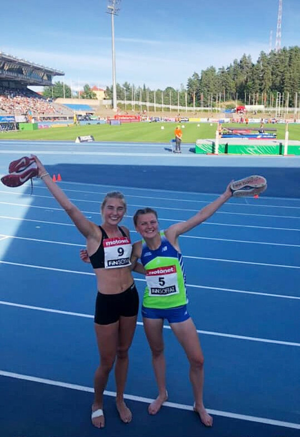 Flott debut på 3000 m hinder av Andrea Modin Engesæth i Finland Andrea_Modin_Engesaeth_Jasmijn_Bakker.jpg