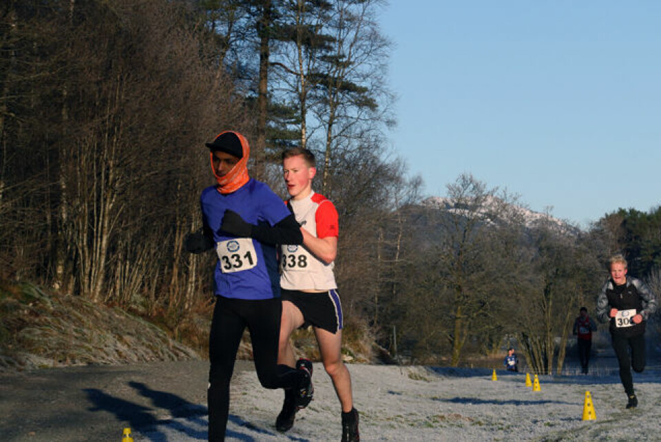 Rosendøl raskest i vakkert Wintercross i Fana 1P1A3796.jpg