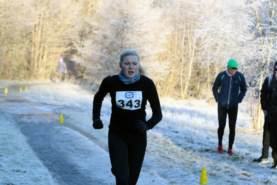 Rosendøl raskest i vakkert Wintercross i Fana 1P1A3893.jpg