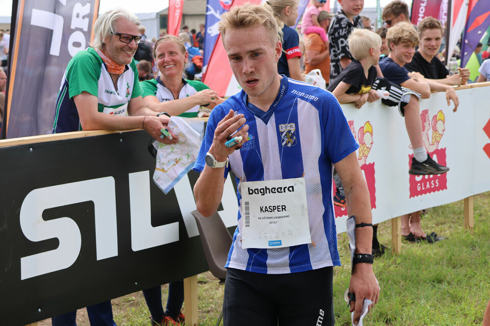 Svensk og Alexandersson med klare seire i O-Ringens 1. løp 01KasperFosser.jpg