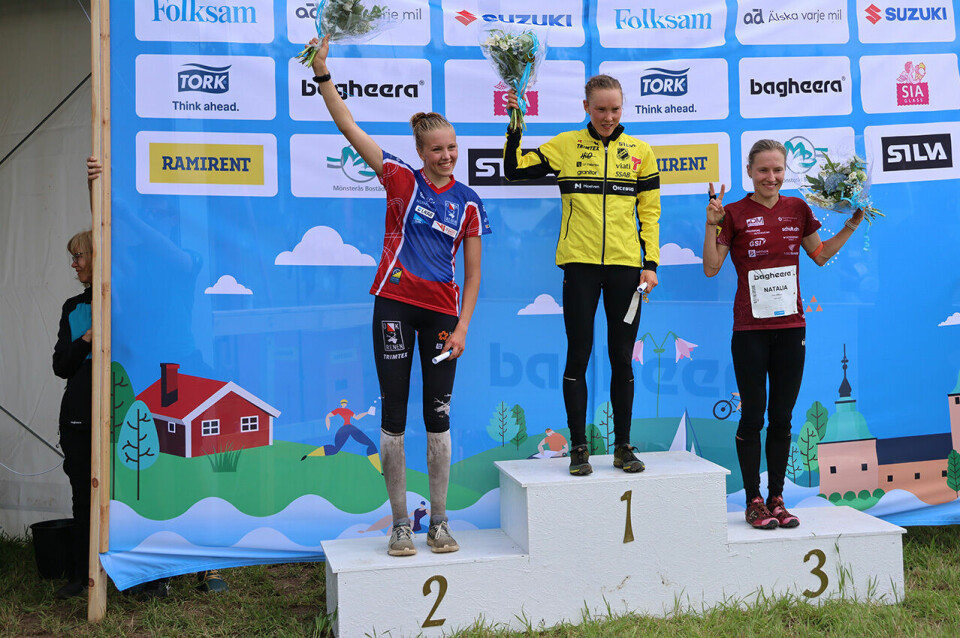 Svensk og Alexandersson med klare seire i O-Ringens 1. løp 05PallD21.jpg