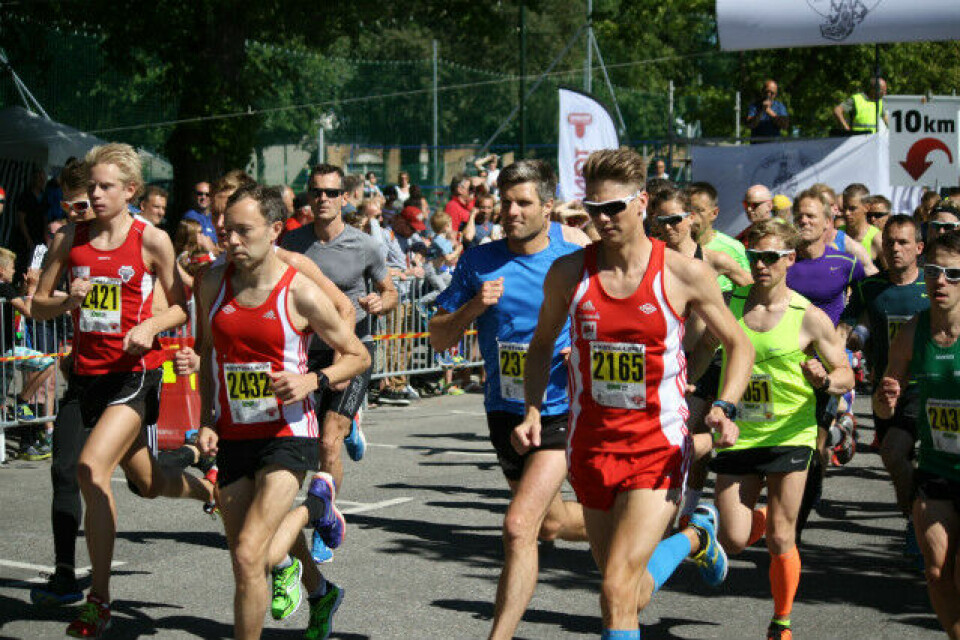 Kristinaløpet - varm løpsfest i Tønsberg Start_10km_2.jpg