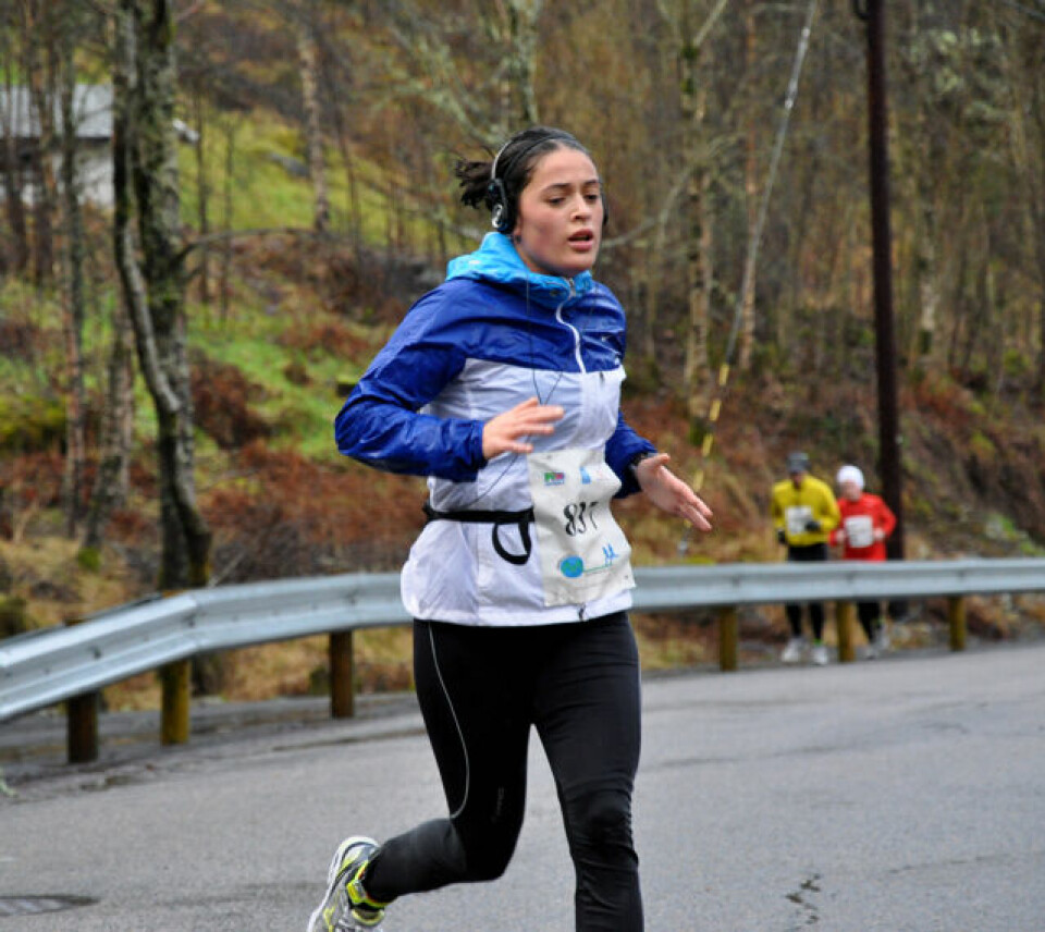 Miguel Blanco suveren i Bergensregnet
