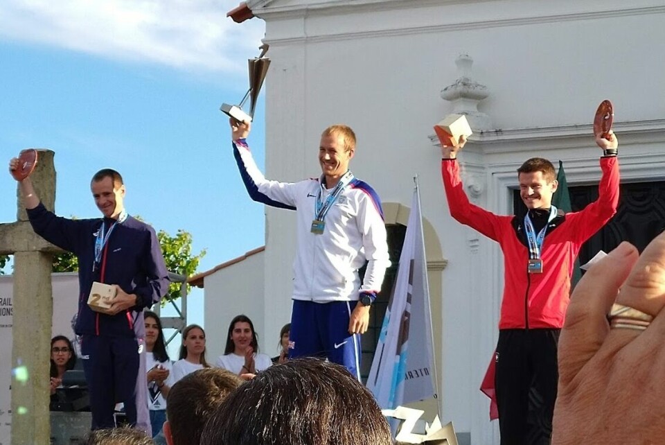 Hans Smedsrød og Henriette Albon beste norske i VM terrengultra Pallen_herrer_fotoEllaMarieVangsnes.jpg