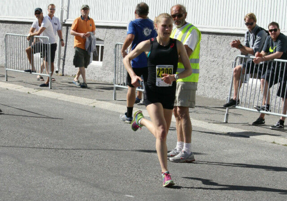 Kristinaløpet - varm løpsfest i Tønsberg Heidi_Pharo_vinner.jpg
