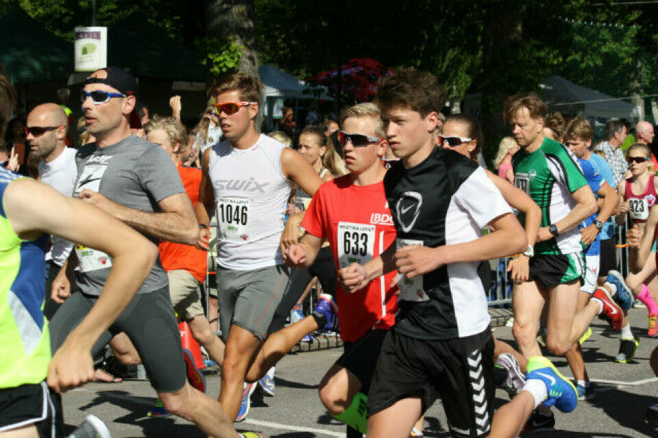 Kristinaløpet - varm løpsfest i Tønsberg Start_5km_2.jpg
