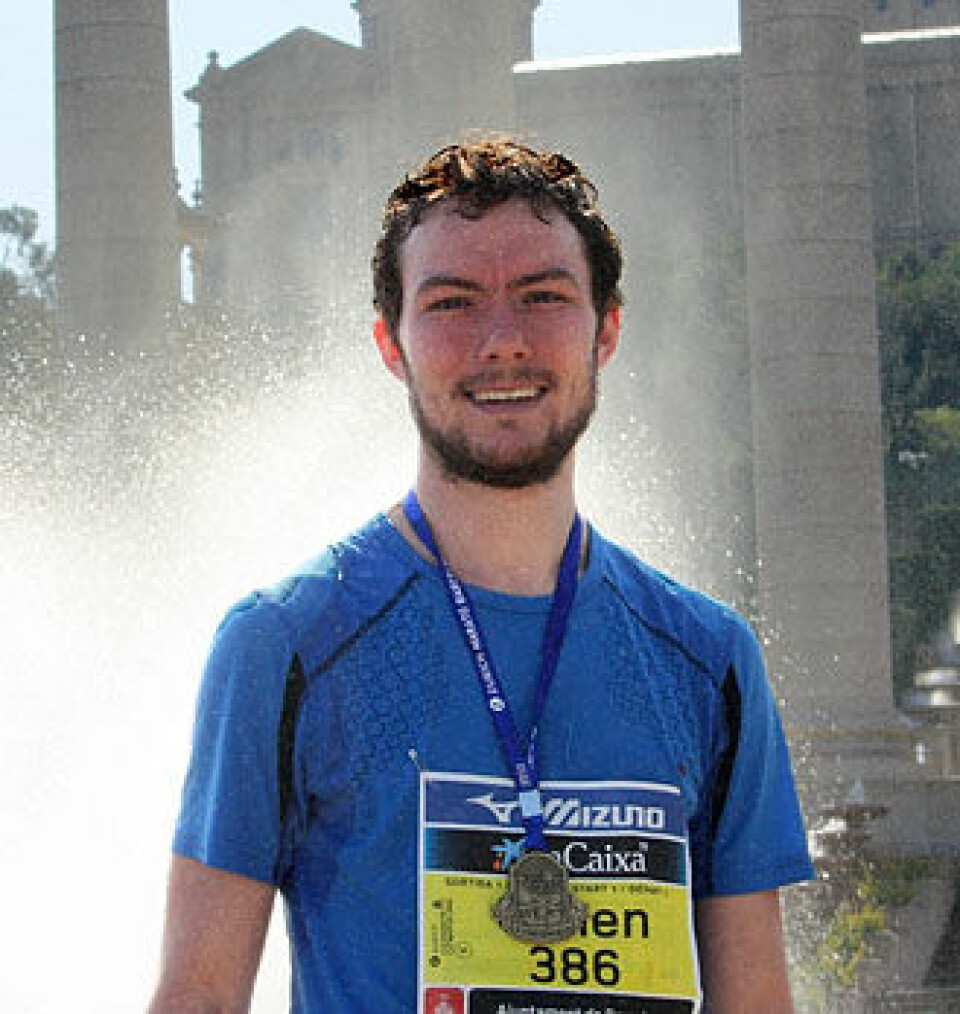 Simen Rustad beste norske i Barcelona Simen_Rustad_IMG_5111