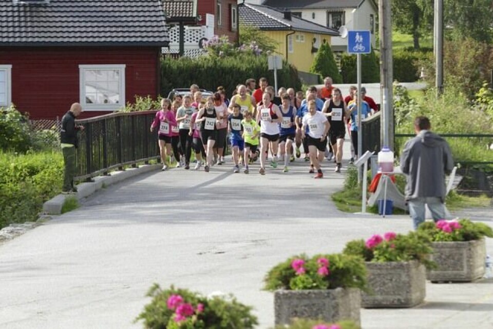 Det blei sommer i Ålesund i år også
